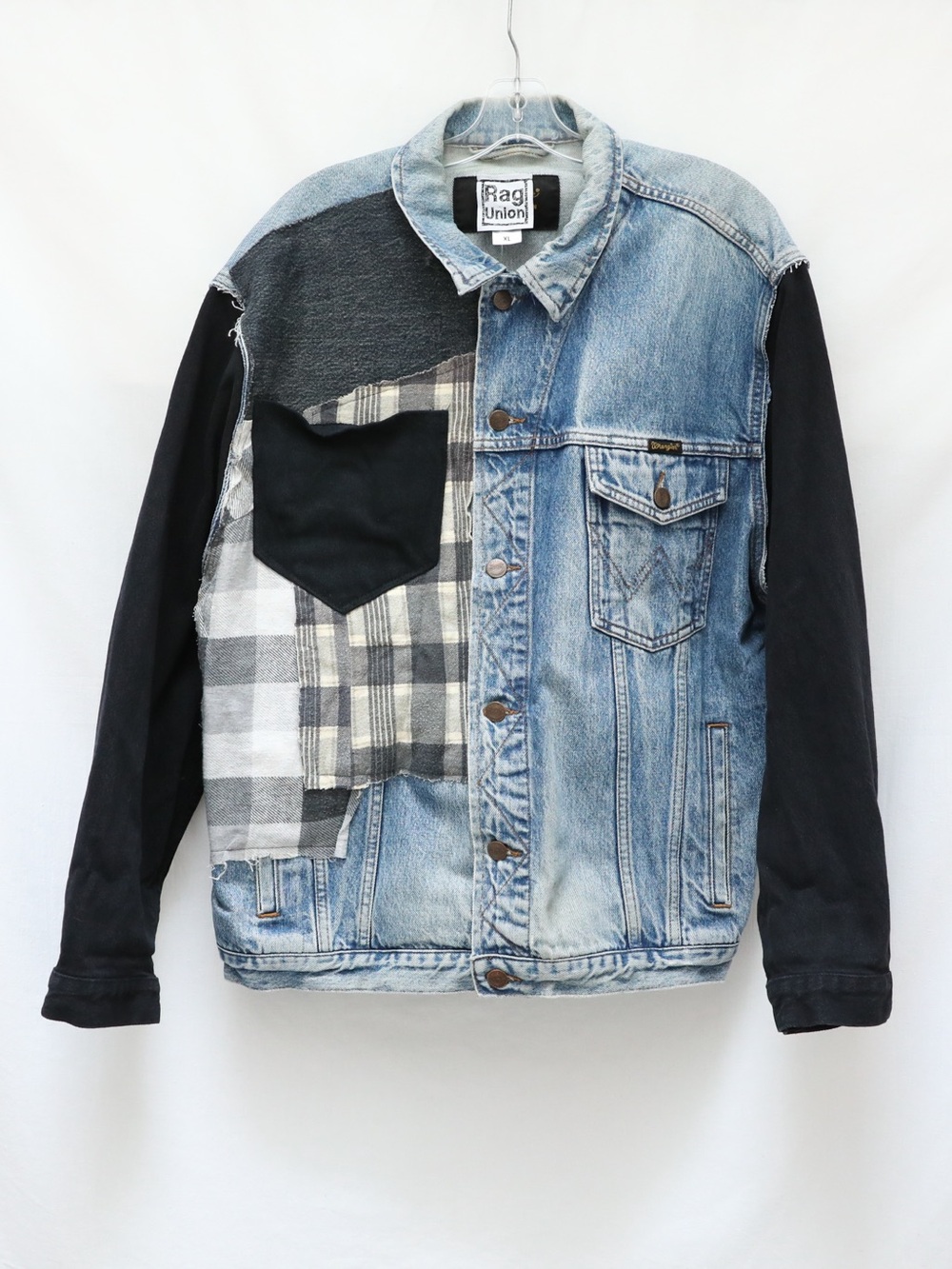 NWT Rag Union Reconstructed Wrangler - Picture 5 of 13